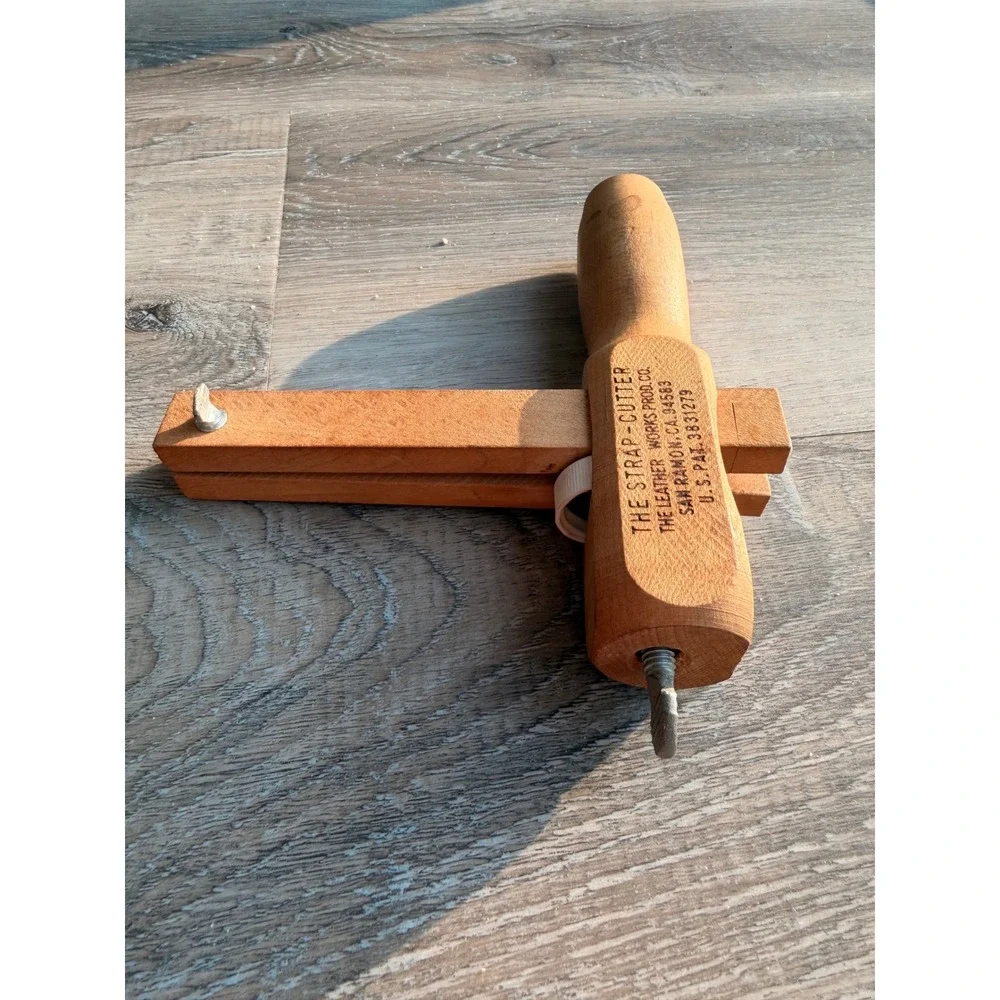 Leather Works Prod Co Strap Cutter Unisex OS Brown Good Wood Tool 3831279